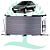 Condensador Chevrolet Corsa Classic Sedan 1.0 2003 Até 2010 - Imagem 1