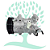 Compressor Denso 6SEU14 Toyota Corolla 1.8 e 2.0 - 2014/2016 - Imagem 2
