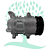 Compressor Denso 6SEU14 Toyota Corolla 1.8 e 2.0 - 2014/2016 - Imagem 4