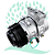 Compressor DKS-15D Vw Constellation 13190 / 24280 / 31280 8PK 24V - Imagem 1