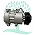 Compressor Kia Sportage 2010 Até 2013 / Hyundai IX35 Gasolina 2010 Até 2013 - 12 Volts - Imagem 5