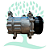 Compressor Denso Renault  Logan 2007/2013 1.0 Flex / Sandero 2007/2014 1.0 - Flex (4 Pass)  6Pk - Imagem 2