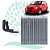 Evaporador Chevrolet Corsa Milenium 2002> Celta 2002>Prisma Aplicação Sistema Valeo - Imagem 2