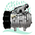 Compressor Denso 10P08 Polia 6pk Gol G3/G4 1.0 - Imagem 1