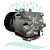 Compressor Scroll Chevrolet Tracker 1.4 Turbo 2017 Até 2020 - 12 Volts Polia 5pk - Imagem 2
