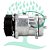Compressor 7H15 (8 Orelhas) 8pk 24v Saida Hrz - Imagem 4