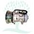 Compressor Sanden 7H15 4129U (4 Pass) Case 865B New Holland Pa Carregadeiras e Motoniveladoreas 1A  24V (Orig) - Imagem 1