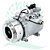 Compressor Mitsubishi Pajero Modelo Sport 4WD SE / MSC105C 1G 1997 Até 2004 3.0L / 3.5L - 12 Polia Canal 1A - Imagem 1