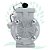Compressor Mitsubishi Pajero Modelo Sport 4WD SE / MSC105C 1G 1997 Até 2004 3.0L / 3.5L - 12 Polia Canal 1A - Imagem 3
