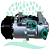 Compressor Modelo Doowon DV14N Hyundai Creta 1.0 Turbo TGDI 2022> - 12 Volts Polia 6pk - Imagem 1