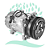 Compressor Delphi 7H15 Citroen Jumper / Fiat Ducato / Peugeot Boxer 2.8 8v Diesel 2006 A 2017 - Imagem 2