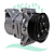 Compressor Calsonic Renault Captur/ Duster/ Duster Oroch Motor 2.0 - 12 Volts Polia 7pk - Imagem 3