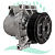 Compressor Calsonic Nissan March / Versa Motor 1.0 2015> - 12 Volts Polia 7pk - Imagem 5