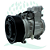 Compressor Denso 10PA15C Caminhão Mercedes Benz Atron/ Axor/ Actros 2729/ 2831/ 2841/ 2844/ 4844 Ano 2015> 11 PK 24v - Imagem 1