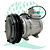 Compressor 10PA15C Maquina Komatsu PC400 Polia 1B 24V - Imagem 1