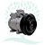 Compressor 10P15C Toyota Corolla Maio 2002 Até 2007 - 12 Volts Polia 6pk - Imagem 3