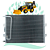 Condensador Retroescavadeira John Deere 120D/135D/85D 2008>>> Caterpilla 314 - Imagem 1