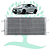 Condensador GM Cruze Fluxo Paralelo Após 08 / 2016 1.8 - Imagem 1