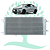 Condensador GM Cruze Fluxo Paralelo Após 08 / 2016 1.8 - Imagem 2
