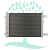 Condensador Caminhão Volkswagen 9160 / 9170 / 11180 2017> / Delivery Express 2017> - Imagem 2