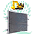 Condensador Caterpillar 336D/ 324D Escavadeira Komatsu PC2000/ PC210/ WA100/ WA150 - Imagem 1