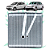 Evaporador Vw Nv Gol/Voyage G5/G6 Cx Behr 08 Polo 2008> - Imagem 1