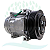 Compressor Sanden 7H15 8044/ 8242/ 8112/ 6028/ 8176 Volvo NH FH FM 1999 Até 2006/ FH/ FM 1998 / 2007 VM 2008 / 2022 - Imagem 1