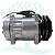 Compressor Sanden 7H15 4862 (8 Orelhas) 2A 24v Saida Hrz - Imagem 2