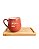 Caneca Xícara com bandeja Dinda Madrinha - Imagem 3