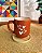 Caneca Terracota Coração com Chaveiro de Urso - Imagem 2