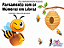 ABELHA PAREAMENTO NÚMEROS EM LIBRAS - Imagem 1