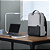 Mochila Xiaomi Commuter Cinza Claro - Transporta Notebook até 15,6'' - Imagem 4