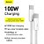 Cabo Dynamic Series 100W - Baseus, Carregamento Rápido e Eficiente para Dispositivos - Imagem 3