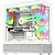 Gabinete Gamer C3Tech Aquarius MT-G850 Sem Fans Branco - Imagem 1