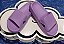 Chinelo Nuvem 100% E.V.A - Lilás - Imagem 1