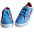 TÊNIS ALICE ESCOLAR AZUL COM ROSA - Imagem 1