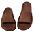 Chinelo Nuvem 100% E.V.A - Marrom - Imagem 2