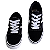Tênis Infantil Preto e Branco Estilo Skate – Confortável, Moderno e Resistente - Imagem 2