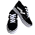 Tênis Infantil Preto e Branco Estilo Skate – Confortável, Moderno e Resistente - Imagem 4