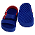 Sandália tipo papete / Chinelo Homem Aranha - Azul - Imagem 5