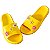 Chinelo Nuvem Slide Amarelo em EVA com Pins à sua escolha - Imagem 3