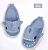 Chinelo infantil tubarão EVA cores variadas Tam 26BR a 32BR - Imagem 8