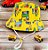Chapeu Bebê Pescador Infantil Bucket Proteção UV Unisex 2 a 6 anos Cores Variadas - Imagem 2