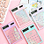 Calculadora Fofa Colorida Solar Touch com Glitter - Imagem 3