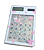 Calculadora Fofa Colorida Solar Touch com Glitter - Imagem 7
