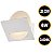 Luminária Arandela Led 6w 3000k Bivolt Luz Amarela IP20 - Gaya - Imagem 2