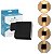 Arandela LED 4W 3000K Quadrado Facho Duplo Ajustável Preto - Gaya - Imagem 1