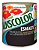 Esmalte Acetinado Base Água Preto 900ml 1/4 - Lukscolor - Imagem 1