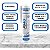 Silicone Pu 40 Cola Fix Adesivo Selante Branco 387g Tek Bond - Imagem 2