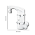 TORNEIRA.ELETRICA. FAME ELEGANCE 5400W BRANCO 3389 - Imagem 2